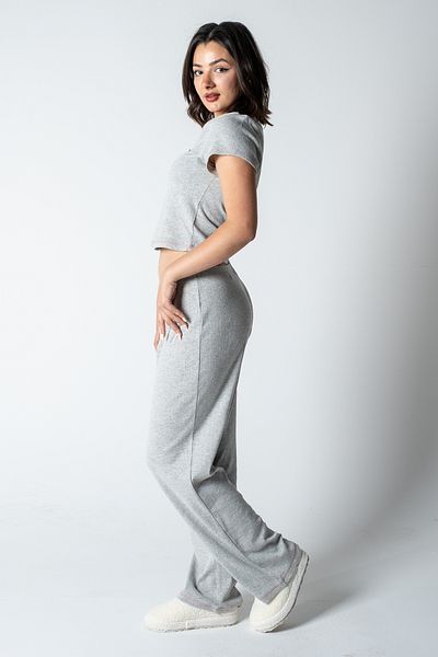 SCREENSHOT Women's Short Sleeve Cotton Pajama Set / Breathable Fabric / with Different Color Options