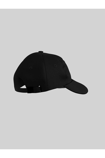 QS by s.Oliver Baseball cap, men's with adjustable brim and logo, Black, Universal