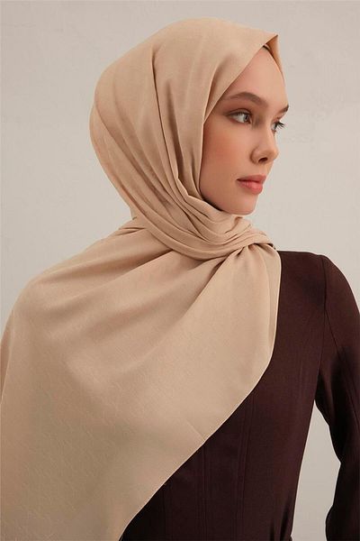 Armine Link Pattern Bamboo Cotton Shawl 04