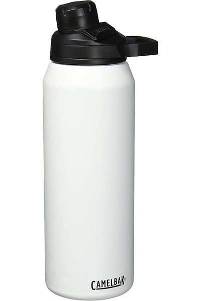 Camelbak Chute Mag Stainless Steel Insulated Water Bottle 1 Liter, White