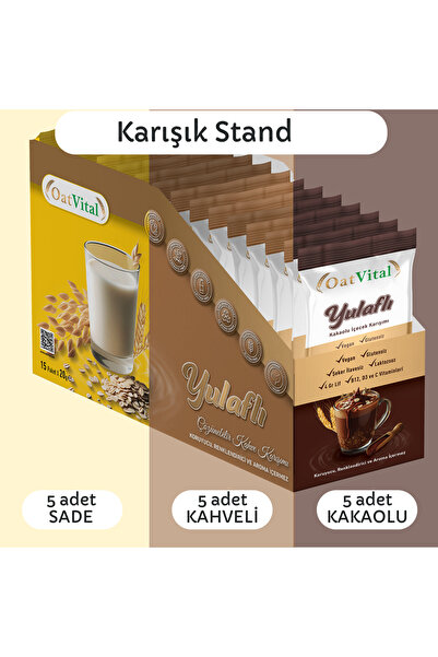 OatVital Yüksek Proteinli Ve Yulaf Sütlü Içecek Karışımı - Karışık Stand