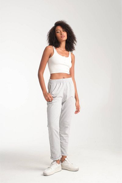VERSCOVE Pantaloni de sport sezonieri, dublu, cu picioare plate, pachet de 2
