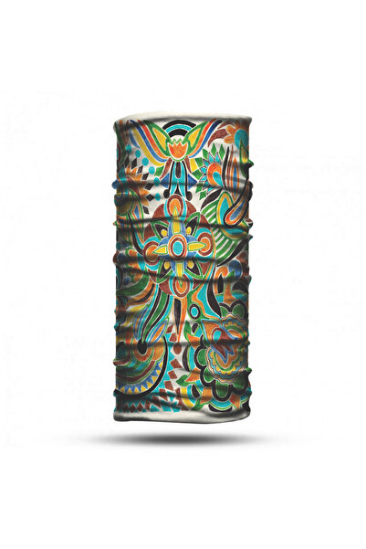 nehir eşarp Çiçek Desen Bandana Buff Baf Boyunluk