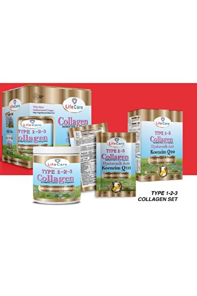Life Care مجموعة الكولاجين (جرة + شوش) تركيبة سهلة معتمدة من حلال