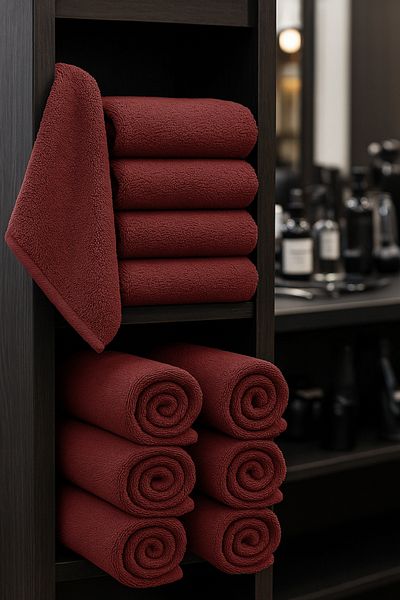 Karase |   12 Pieces |   50X90 cm Microfiber Hairdresser, Sports and Fitness Towel |   Multi-Purpose & Stain Resistant