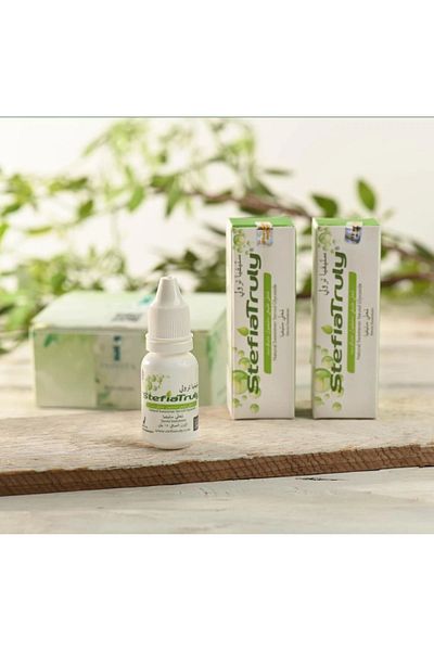 StefiaTruly - قطرات التحلية السائلة الطبيعية ستيفيا - 6 عبوات