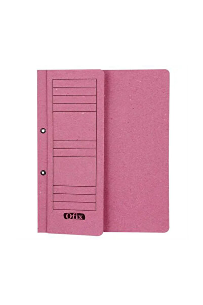 Ofmark Elitstore Cardboard File, A4, Half Cover, Pink, Pack of 50