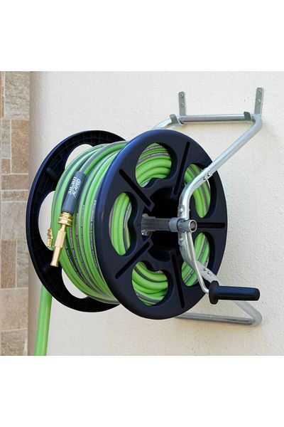 ALAYED Plastic Reel with Hose for Gardens and Homes, 16 mm, 40 meters