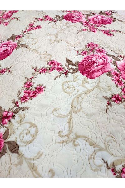 Armada Gold 6.5kg Battal Double Blanket-Rose Ecru