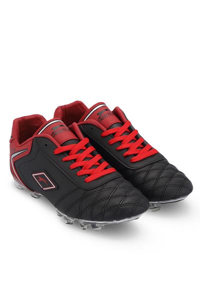 Slazenger Lace-Up Astroturf Field Shoes Black Red
