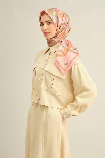 Armine Φουλάρι με σχέδιο Pure Silk Twill 9333- 06