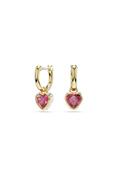 Swarovski Chroma Goldfarbene Hartjes Ohrhänger 5684760