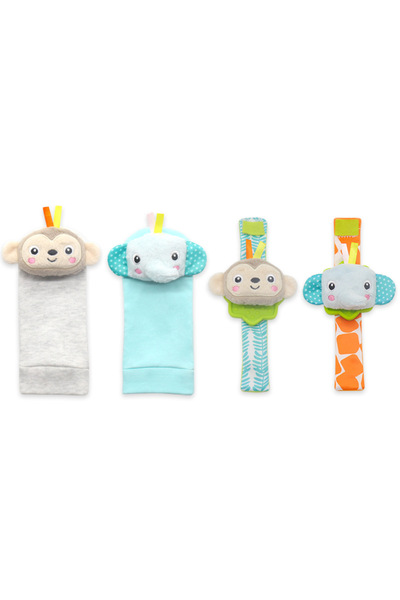 Factory Price - جوارب وخشخيشة معصم على شكل حيوانات رائعة من بروك