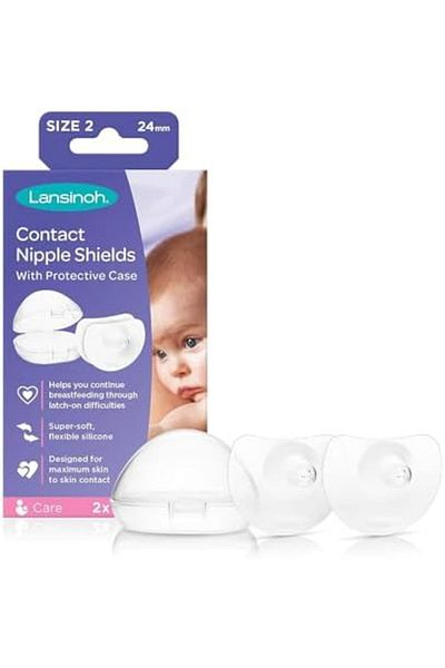 Lansinoh واقيات الحلمة اللاصقة، 24 مم
