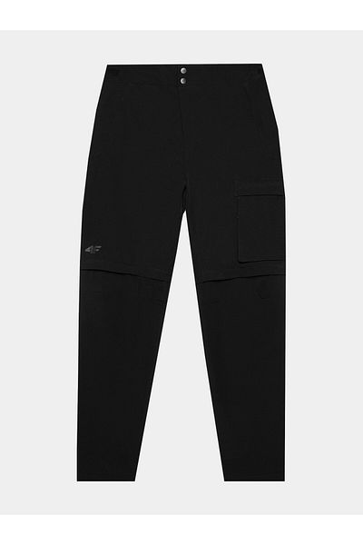 4F Pantaloni de exterior pentru bărbați 4FWSS24TFTRM485 Negri
