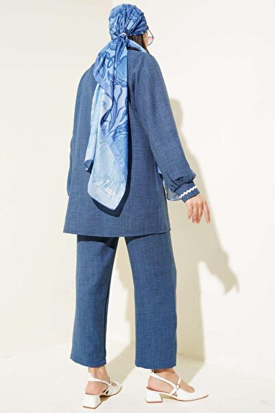 YILMAZBARMAZ Women's Zigzag Detailed Double Suit