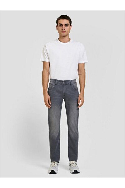 QS by s.Oliver Rick Men's Mid-Rise Slim Fit Jeans, QS by s.Oliver, Dark Grey