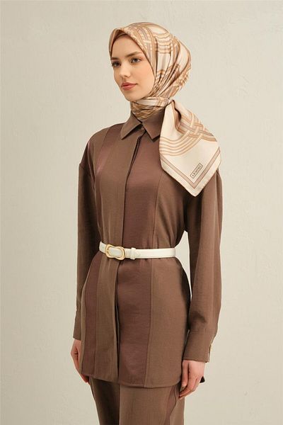 Armine Φουλάρι με σχέδιο Pure Silk Twill 9333- 04