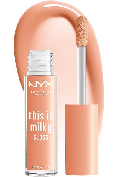 NYX Professional Makeup Luciu de buze, NYX Professional Makeup, This Is Milky Lip Gloss, Milk N Hunny, 4 ml