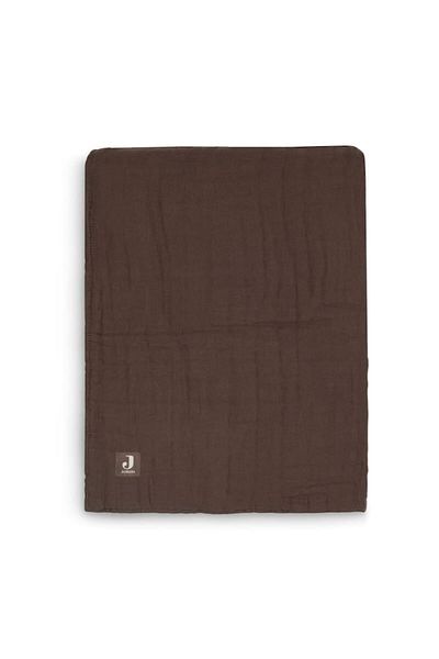 Jollein Pătură de muselină 120x120cm bumbac culoare castaniu