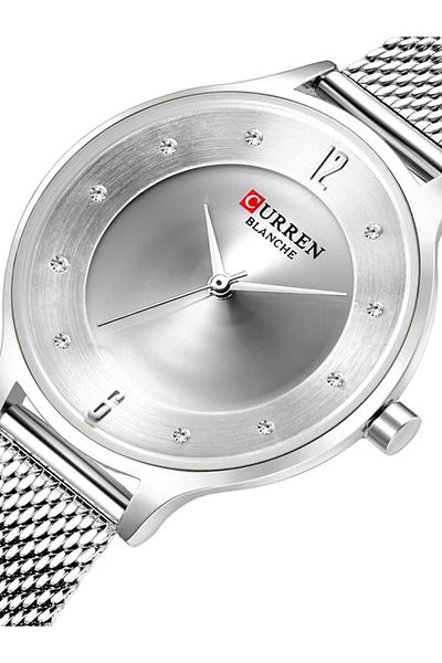 Curren -9036 Original Brand Band Wrist Watch For Women With Free Box