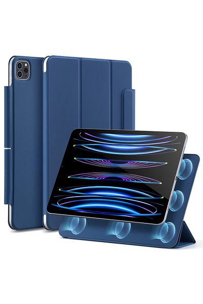 ESR Husă pentru iPad Pro 11 (2018 / 2020 / 2021 / 2022), tip carte, Rebound Magnetic ESR - Albastră