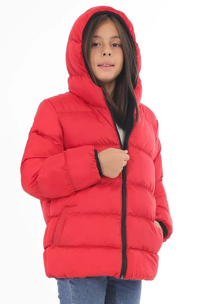 Montland Sports Girl Dark Belted Waterproof Wind Dress Winter Coat