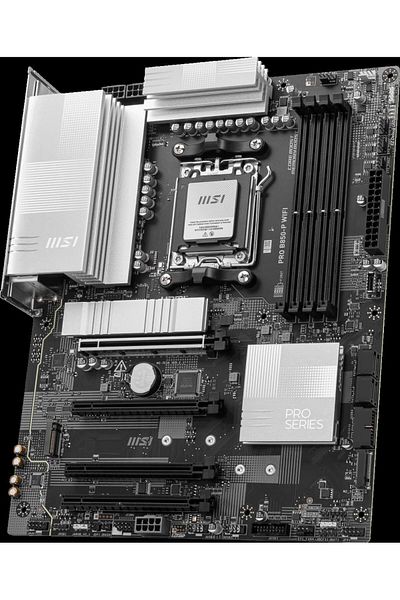MSI Pro B850-P Wifi Am5 Ddr5 8200Mhz(Oc) HDMI 3X M.2 USB 10Gbs 5g Lan Wifi 7 Atx