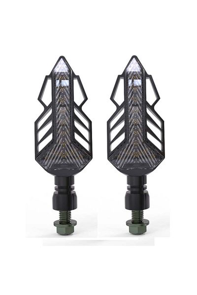 OEM Set 2 lampi Semnalizare Moto, model T-SHAPE ARROW, tensiune 12V