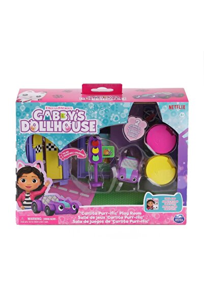 Nilly Toys 69300 غابي بيت الدمى صندوق الطفل غرفة القط كرافت-أ-ريفيك غرفة غابي...