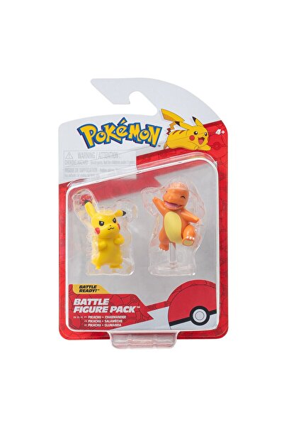 Nilly Toys POK PKW0258 Pokemon Battle 2-Piece Figure Set -Necotoys