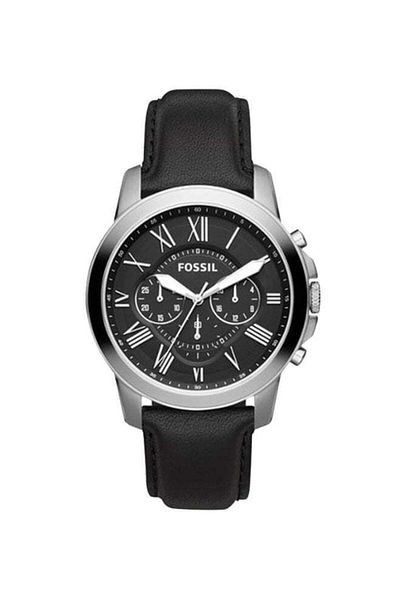 Fossil Men's Grant Chronograph Watch Fs4812 - 44 mm - Black