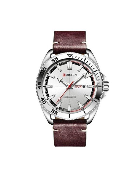 Curren Ceas barbatesc Curren MudMaster maro, argintiu