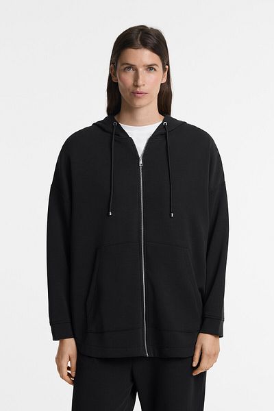 Oysho Long Soft Touch jacket with modal
