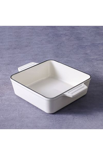 Danube Home Chef's Delight Cast Iron Square Shape Roaster 22x22CM