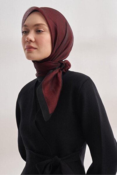 ARMANDA Eșarfă din tul din mătase dublu strat