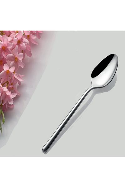 AHİR TİCARET Inter Steel Işıl Model Tea Spoon 12 Pieces