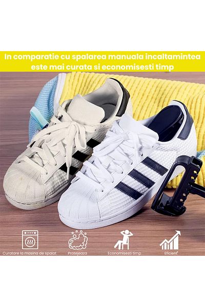HASEPE Bag For Washing Shoes In The Washing Machine, Soft Fiber For Shoe Protection, Resistant