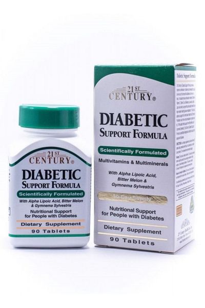 21st Century - Diabetic Support Formula 90 Tablets