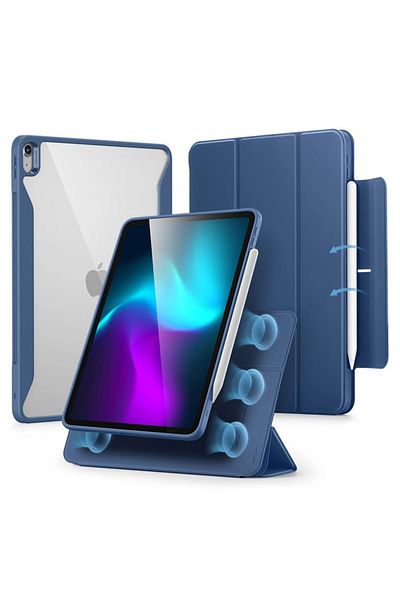 ESR Husă pentru iPad Air 13 / Air 13, tip carte, Rebound Hybrid ESR - Albastră