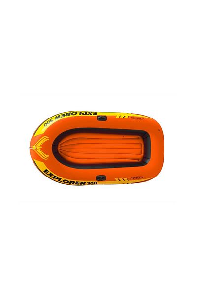 NillyToys Ib58332 Intex Explorer Boat 300 Set (Paddle-Pump) 211X117X41 cm