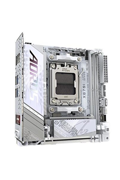 Gigabyte Placa de baza GIGABYTE X870I AORUS PRO ICE, AMD X870, AM5, mITX, DDR5