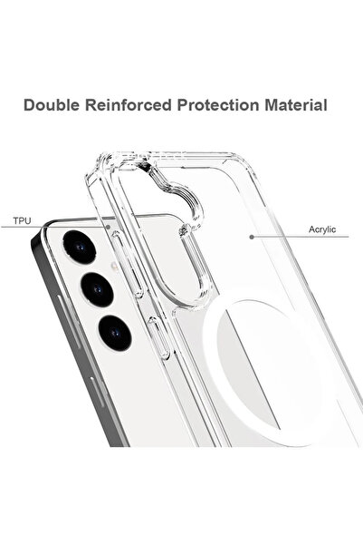 Newon حافظة/غطاء/غطاء شفاف من السيليكون الصلب متوافق مع هاتف Samsung Galaxy A...