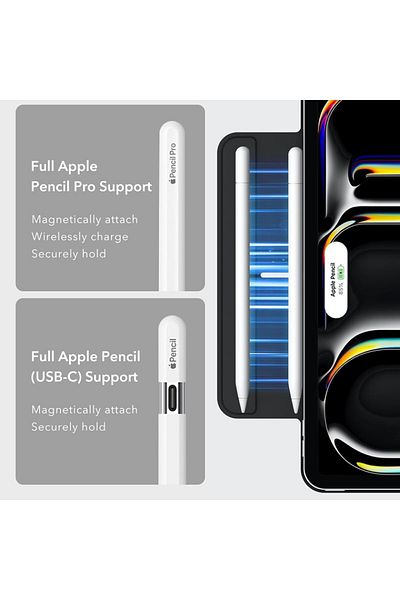 ESR Husă pentru iPad Pro 13 (2024), tip carte, Rebound Magnetic ESR - Albastră