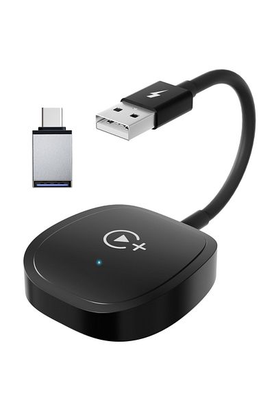 HASEPE Wireless Carplay Modulator, Smart Usb Carplay, Automatic Reconnection, Netflix, Tiktok