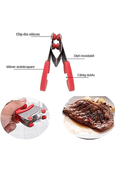 Köken Koken Red Spoon Holder for Pot, Stainless Steel, Heat Resistant, Anti-Corrosion Handle