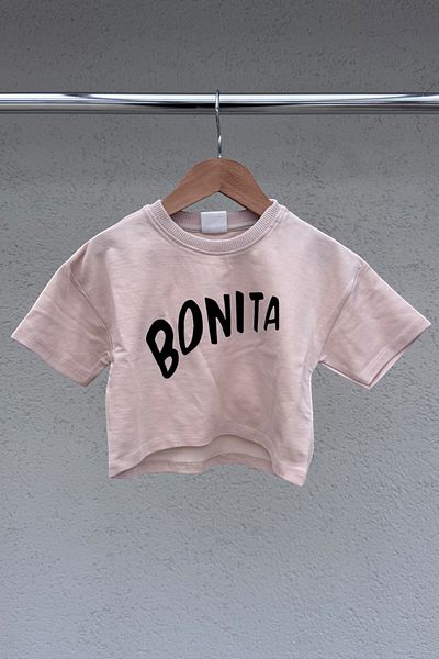KALBEN ÇOCUK New Season Energy: Bonita T-Shirt & Shorts Skirt Set (3-10 Years)