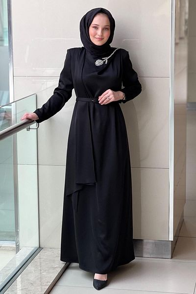 senna Minze Evening Dress