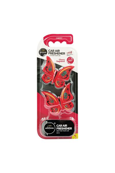 Aroma Car Air Freshener Butterfly Cherry – Stylish Long-Lasting Fragrance for Your Vehicle