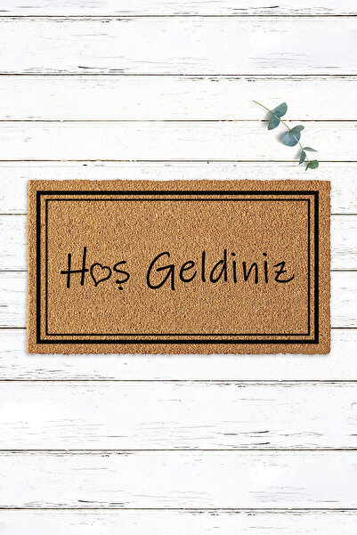 Paspas Yap Patterned Welcome Door Mat Framed Design Koko Doormat